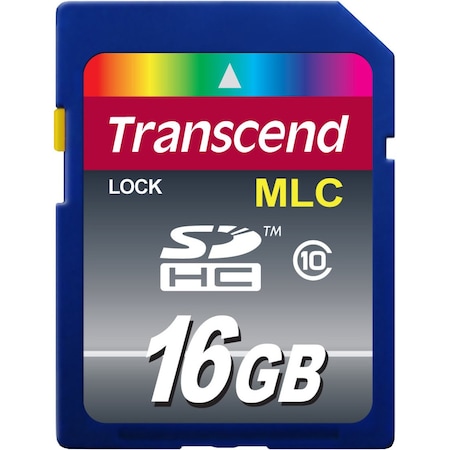 Transcend Information 16Gb Sdhc Class10 Card (Mlc) TS16GSDHC10M
